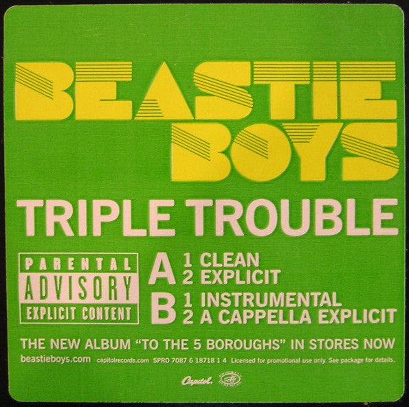 Beastie Boys - Triple Trouble