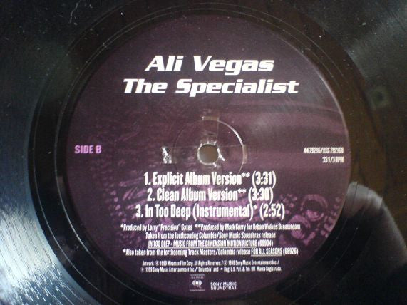 Nas - In Too Deep / The Specialist