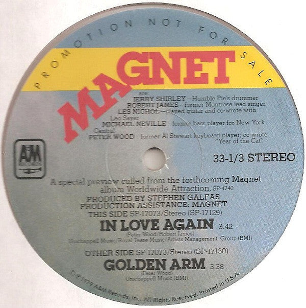 Magnet (7) - In Love Again / Golden Arm
