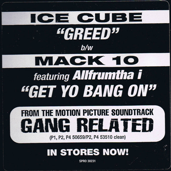 Greed / Get Yo Bang On