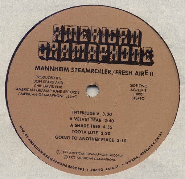 Mannheim Steamroller - Fresh Aire II