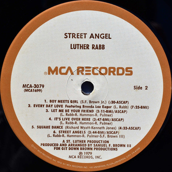 Luther Rabb - Street Angel