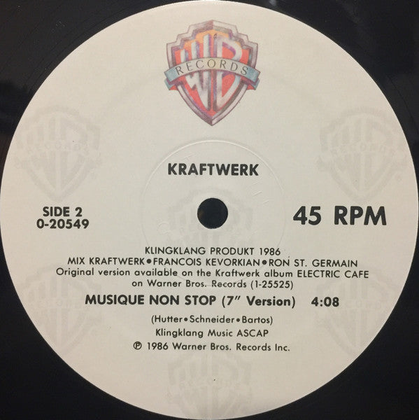 Kraftwerk - Musique Non Stop