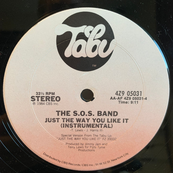 The S.O.S. Band - Just The Way You Like It