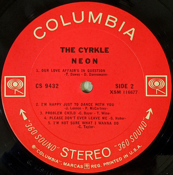 The Cyrkle - Neon