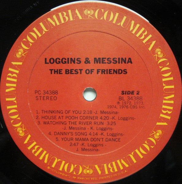 Loggins And Messina - The Best Of Friends