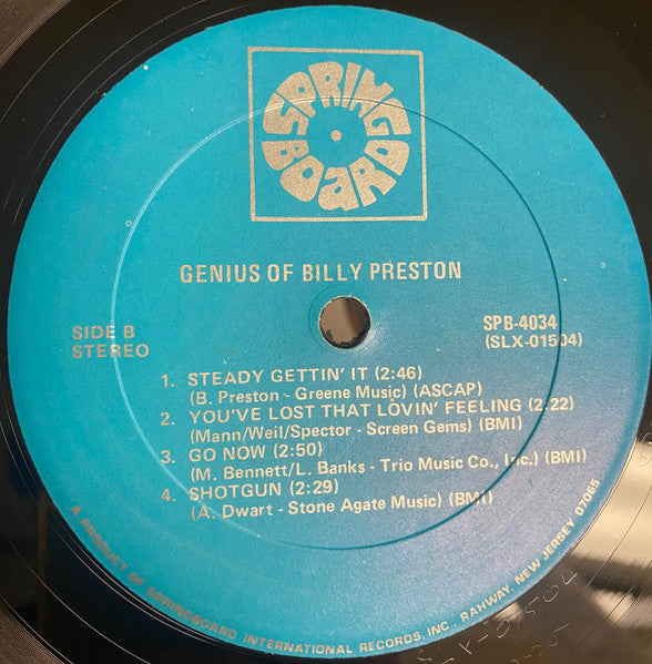 The Genius Of Billy Preston