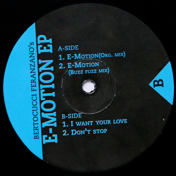 Bertocucci Feranzano - E-Motion EP