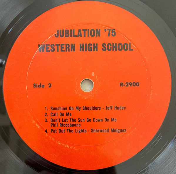 Jubilation (10) - Jubilation '75 - Western High School