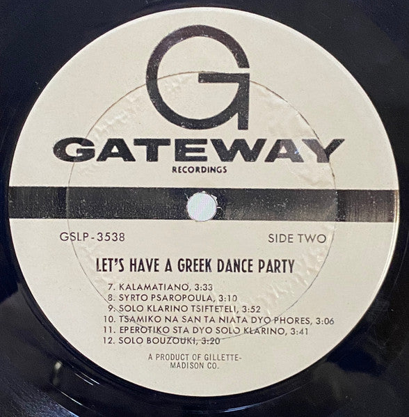 Unknown Artist - Let's Have A Greek Dance Party