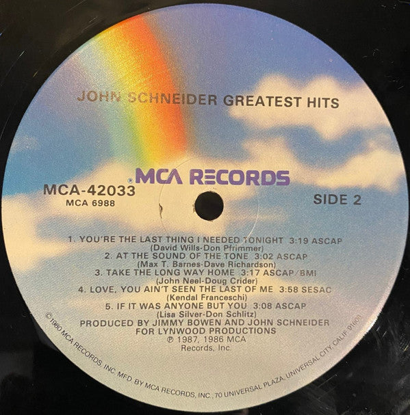 John Schneider - Greatest Hits