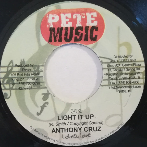 Jimmy Riley - First Love / Light it up