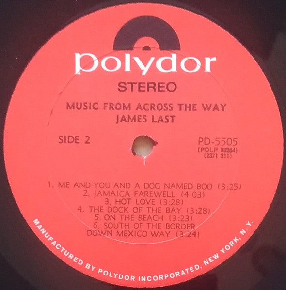 James Last - Music From Across The Way