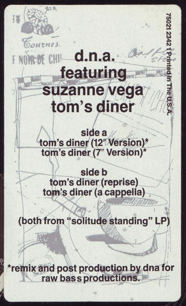 DNA - Tom's Diner