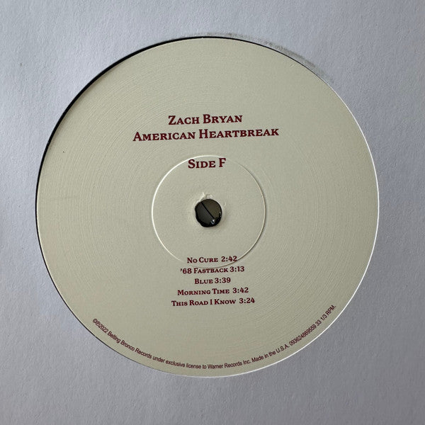 Zach Bryan - American Heartbreak
