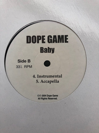 Dope Game - Baby