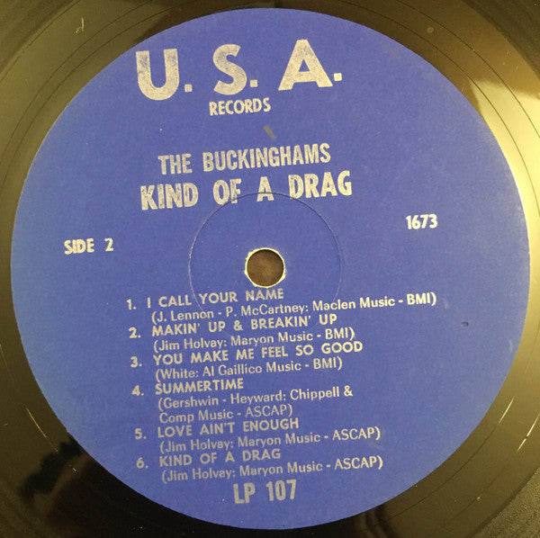 The Buckinghams - Kind Of A Drag
