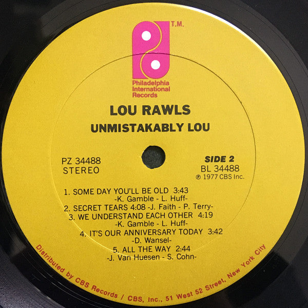 Lou Rawls - Unmistakably Lou