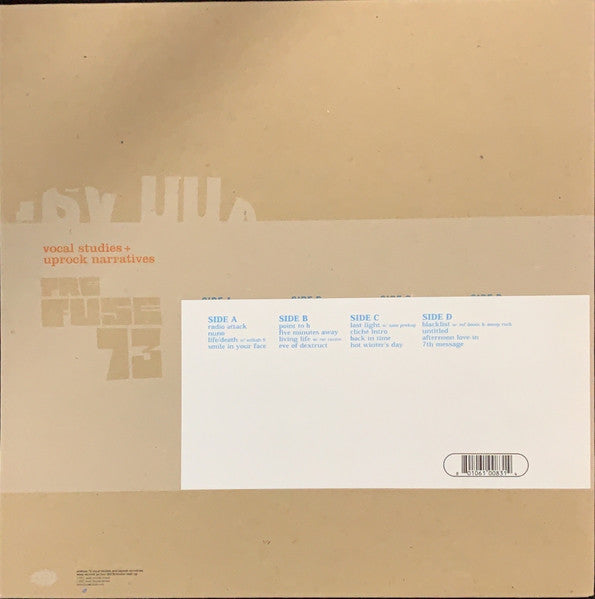 Prefuse 73 - Vocal Studies + Uprock Narratives