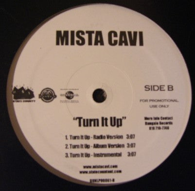 Mista Cavi - Turn It Up