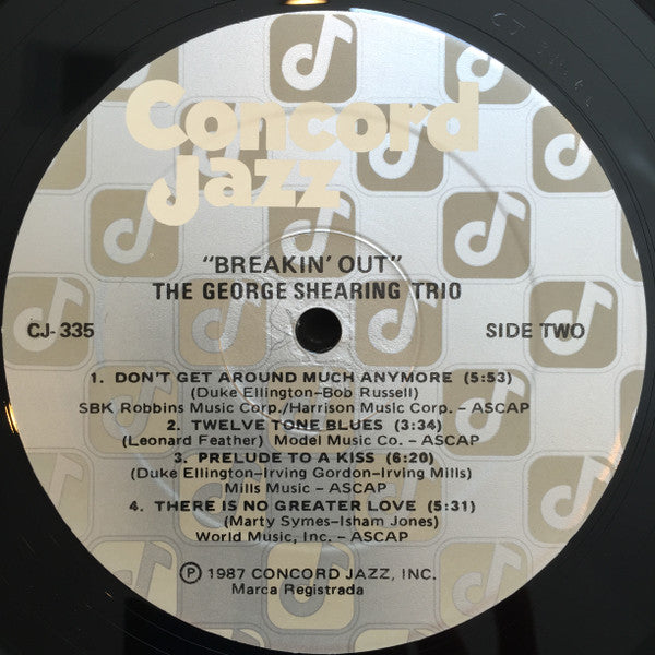 George Shearing Trio - Breakin' Out