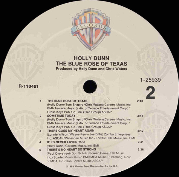 Holly Dunn - The Blue Rose Of Texas