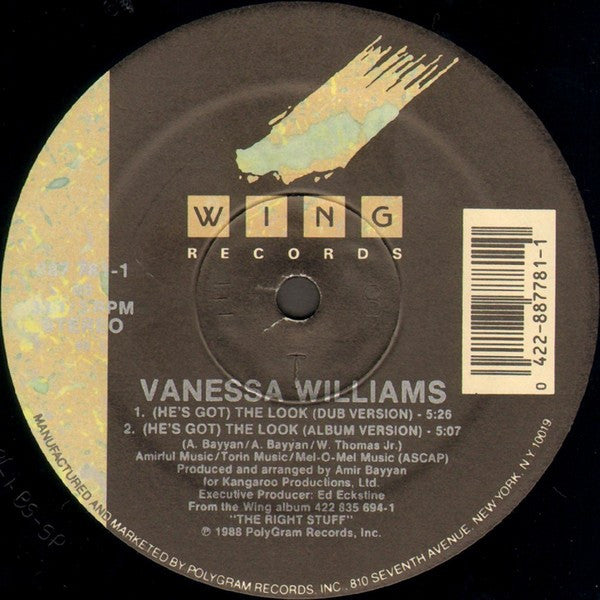 Vanessa Williams - (He's Got) The Look