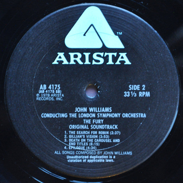 John Williams (4) - The Fury (Original Soundtrack Recording)