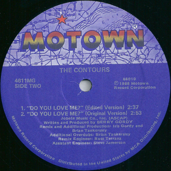 The Contours - Do You Love Me?