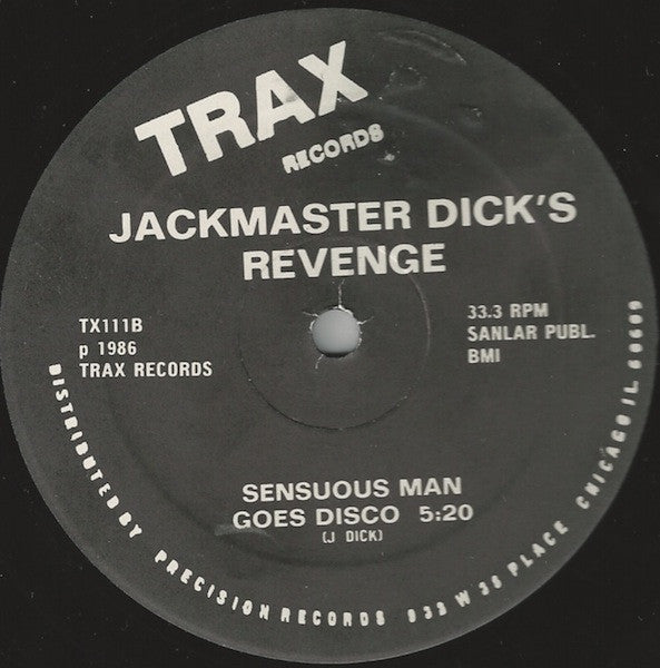 Jackmaster Dick - Sensuous Woman Goes Disco