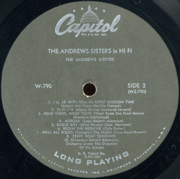 The Andrews Sisters In Hi-Fi