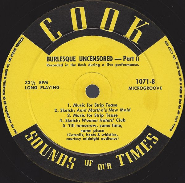 Various - Burlesque Uncensored