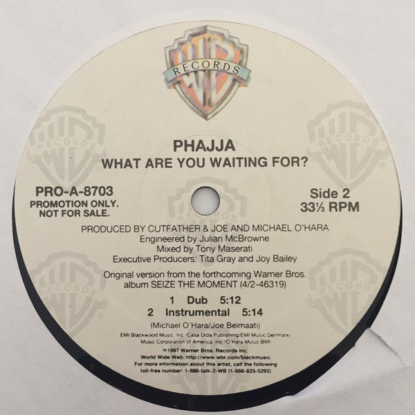 Phajja - What Are You Waiting For