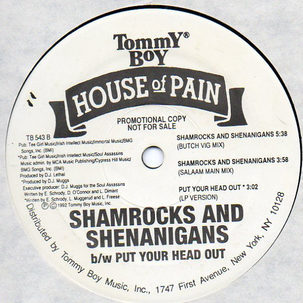 House Of Pain - Shamrocks And Shenanigans (Boom Shalock Lock Boom)