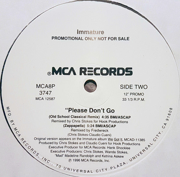Immature - Please Don't Go