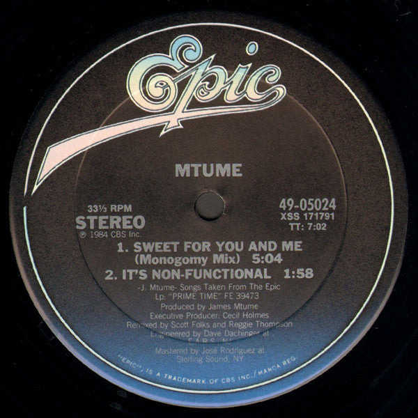 Mtume - You, Me And He