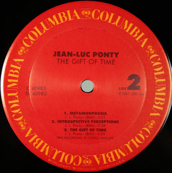 Jean-Luc Ponty - The Gift Of Time