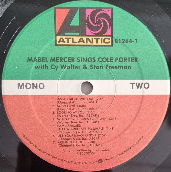 Mabel Mercer - Mabel Mercer Sings Cole Porter
