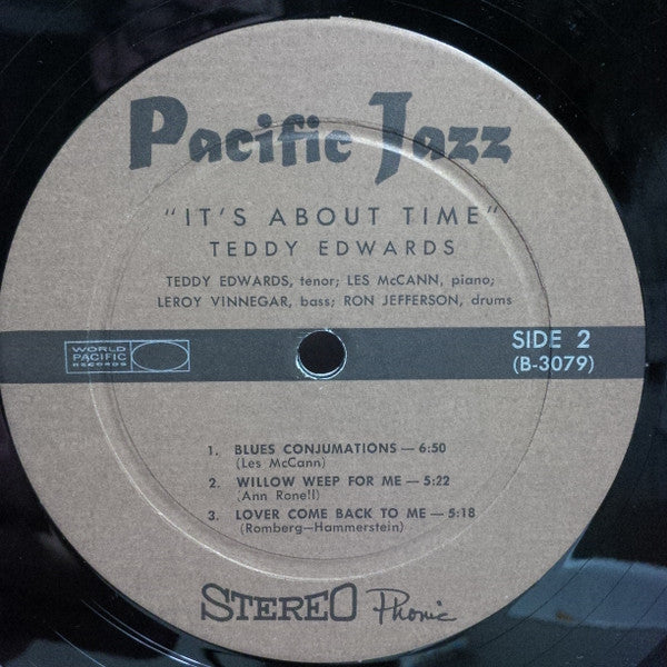Teddy Edwards / Les McCann Ltd. - It's About Time