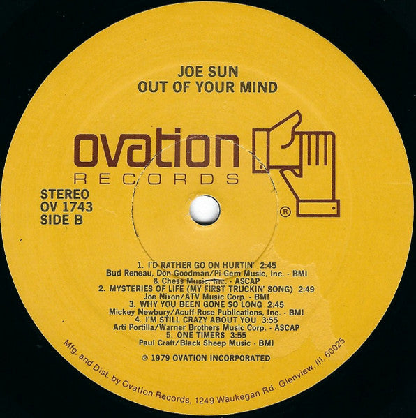 Joe Sun - Out Of Your Mind