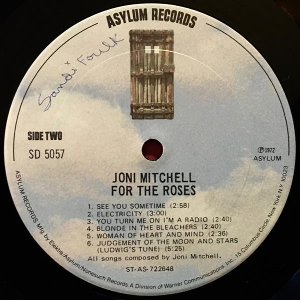 Joni Mitchell - For The Roses
