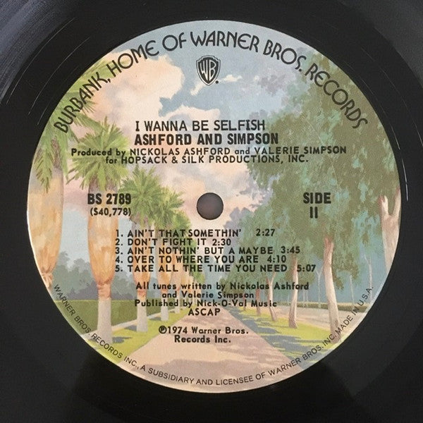 Ashford & Simpson - I Wanna Be Selfish