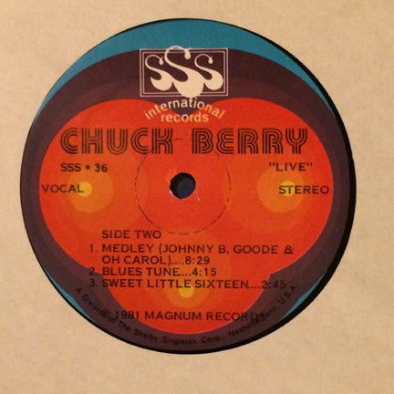 Chuck Berry - Live