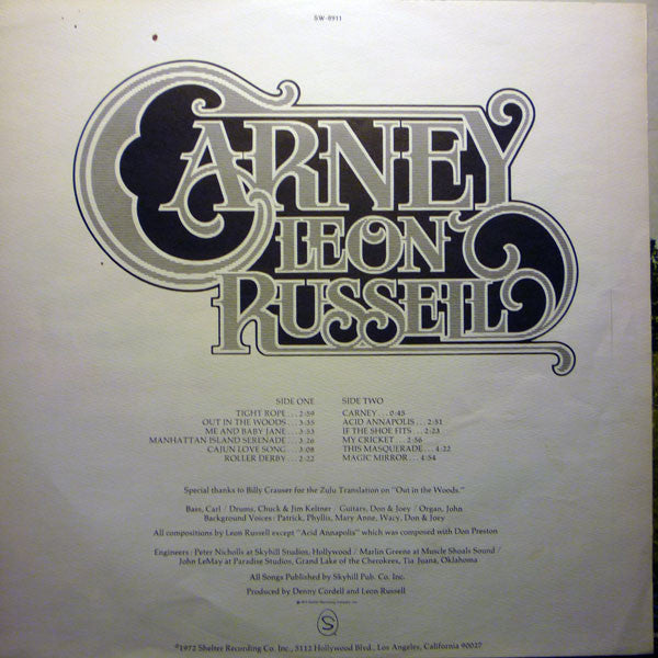 Leon Russell - Carney