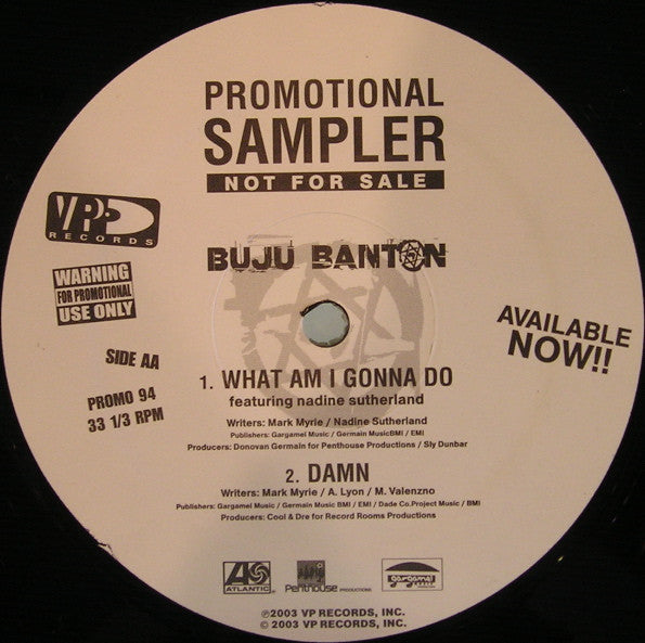 Buju Banton - Paid Not Played / What Am I Gonna Do / Damn