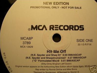 New Edition - Hit Me Off