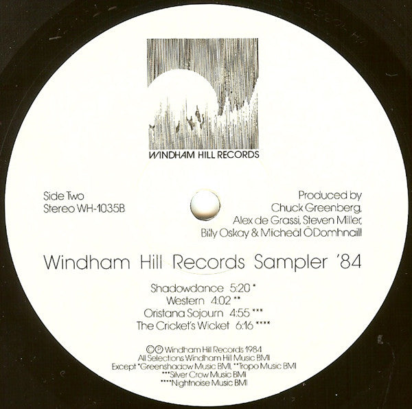 Various - Windham Hill Records Sampler '84