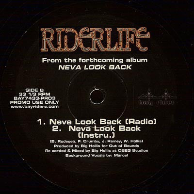 Riderlife - Another Weekend / Neva Look Back