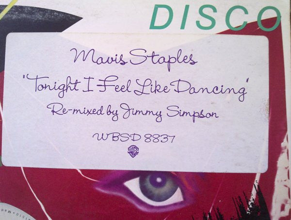 Mavis Staples - Tonight I Feel Like Dancing