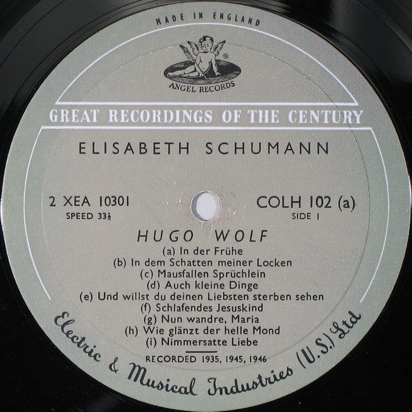 Elisabeth Schumann - Lieder